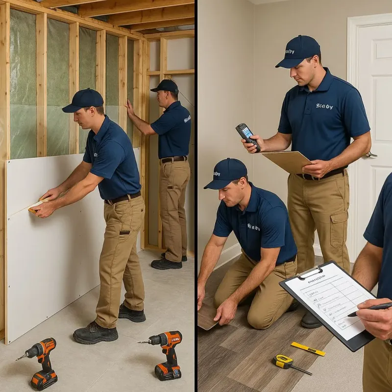 Repairs and Reconstruction process in Negaunee, MI